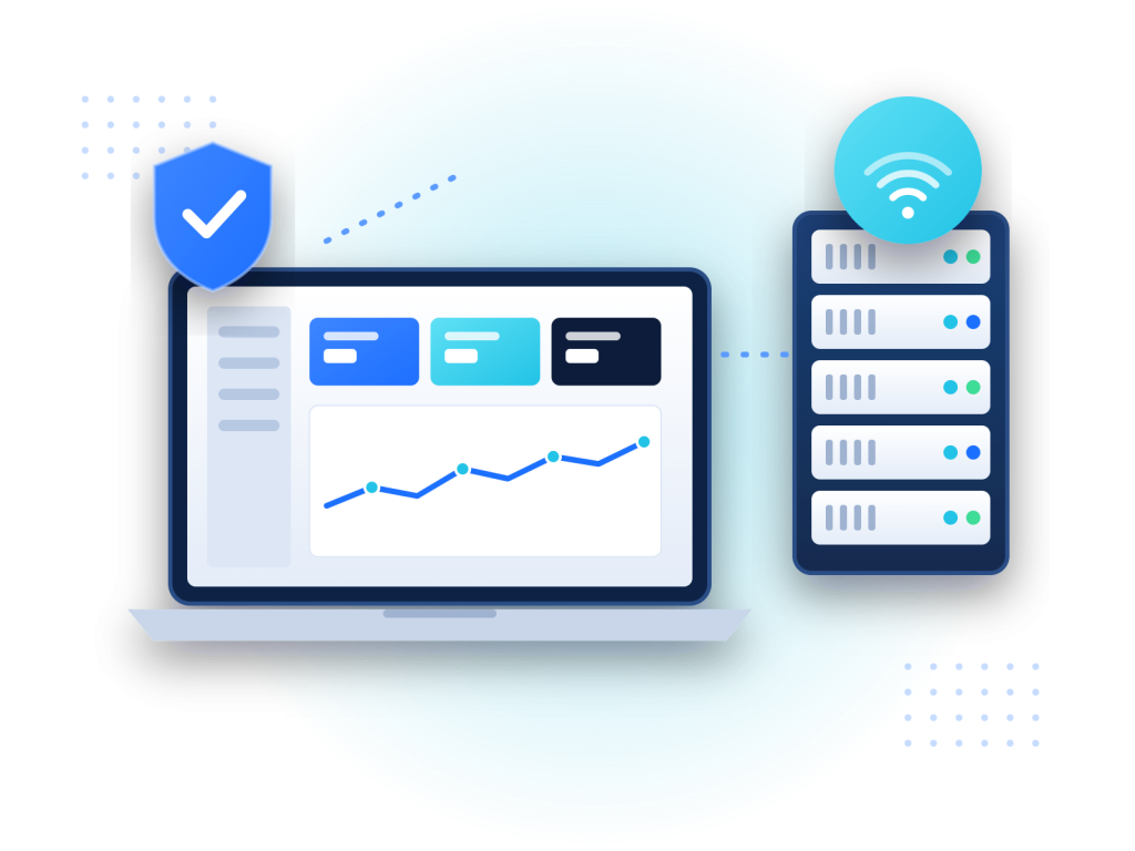 Illustration infrastructure informatique